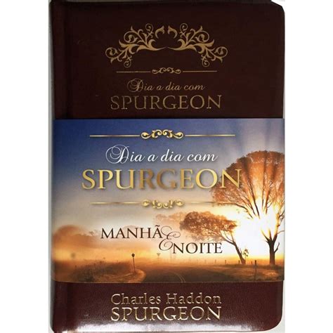 Devocional Dia E Noite Spurgeon - Devocional Dia a Dia com Spurgeon Manhã e Noite | Edição Luxo | Shopee ...