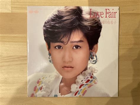 Yahooオークション 岡田有希子 Love Fair Epレコード見本盤