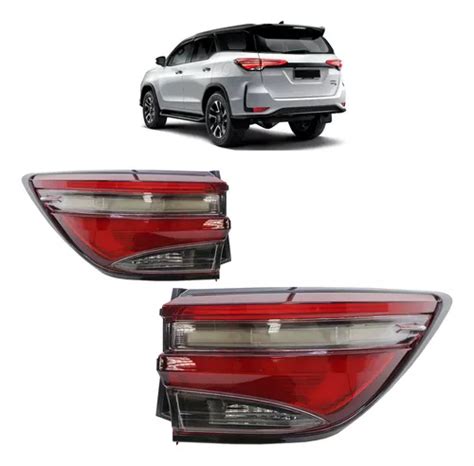 Par Sinaleira Traseira Hilux Sw4 Srx 2021 A 2024 Led Bicolor