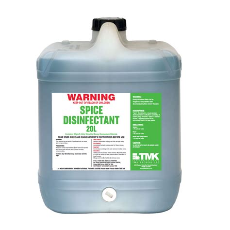 Spice Disinfectant Tmk Packers