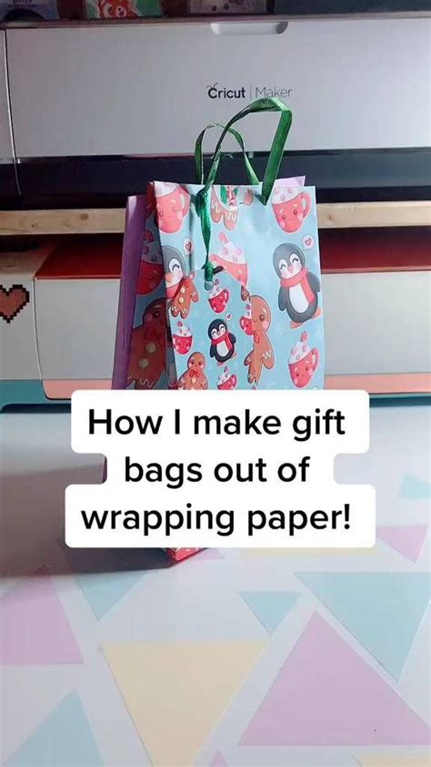 CRAFT ICON on Instagram: "Wrapping Bag Gift wrapping ideas" | Diy gift ...