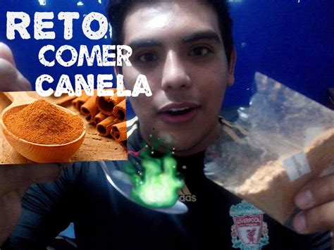 RETO DE COMER CANELA YouTube