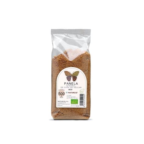 Panela Eco Naturcid 500 gr Caña de Azúcar Ecológica Vitasanis