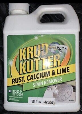 Krud Kutter Rust Calcium Lime Stain Remover 28 Oz Bottle EBay