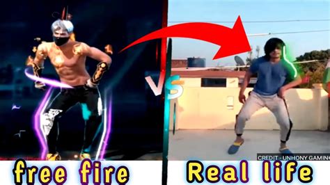 Free Fire Emote In Real Life 2023 Top 10 Best Real Life Emote Free