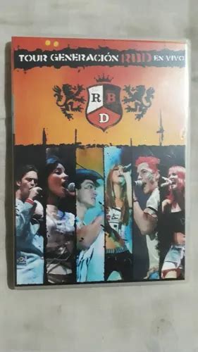 Dvd Rbd En Vivo Tour Generación Original Novo D47 Frete grátis