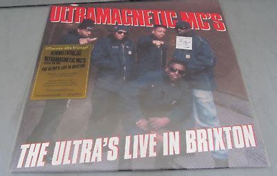 Ultramagnetic Mcs Live In Brixton Rsd Lp Sealed Vinyl Record