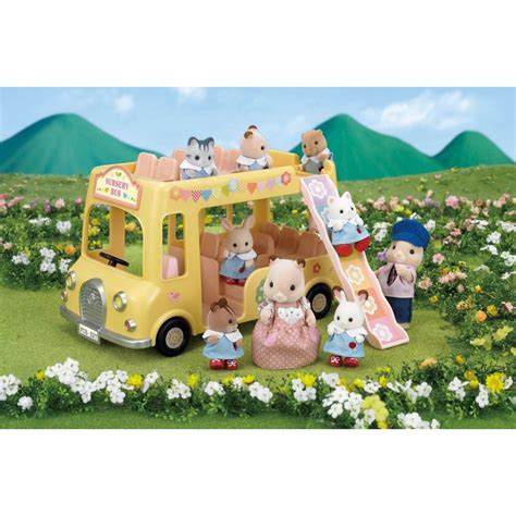 Sylvanian Families Dvoupatrový školní autobus | 4KIDS.cz