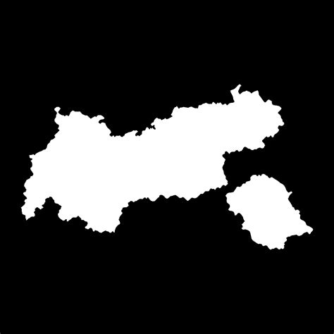 Tyrol state map of Austria. Vector illustration. 22241534 Vector Art at ...