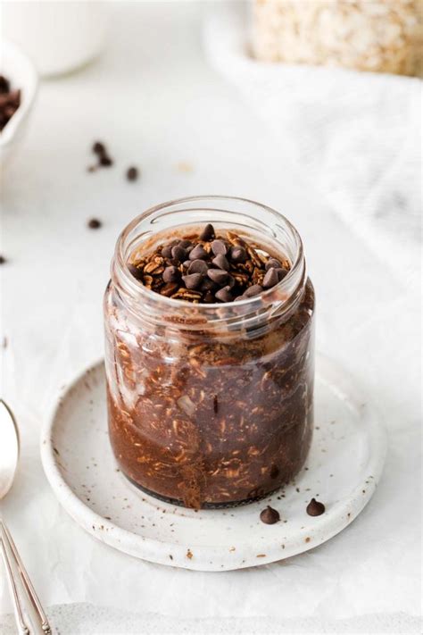 Chocolate Protein Overnight Oats Texanerin Baking