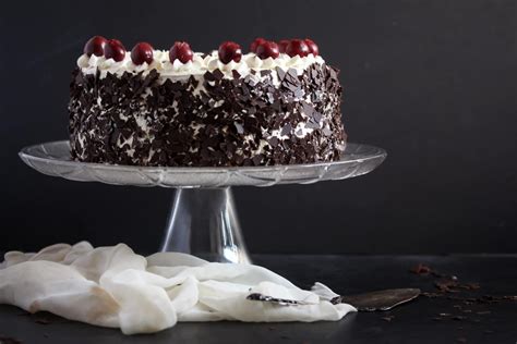 Schwarzwälder Kirschtorte Recipe German Black Forest Cake Or Gateau