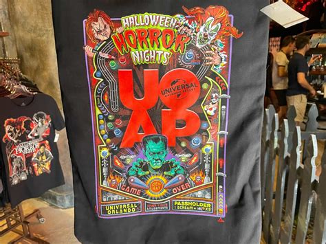 PHOTOS New Halloween Horror Nights Passholder Pin Tee And More Merch