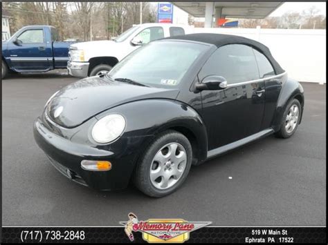 2003 Volkswagen New Beetle Convertible Gls Sold Motorious