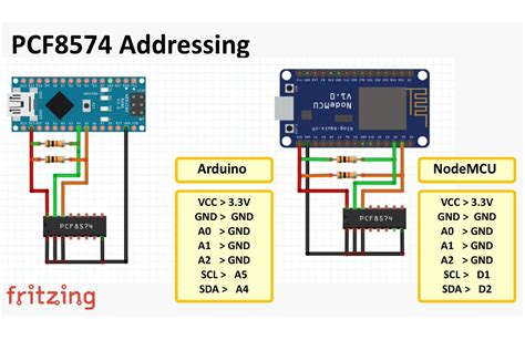 Pcf8574 Gpio Extender With Arduino And Nodemcu Diy Arduino Esp8266 Images