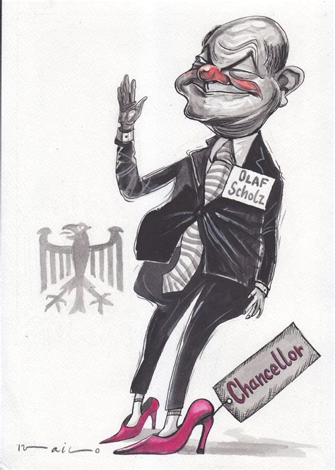 New Chancellor Of Germany. - Toons Mag