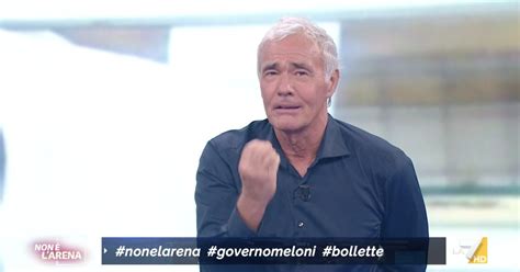 Non è l Arena Giletti indiavolato sulle bollette Non arriviamo a