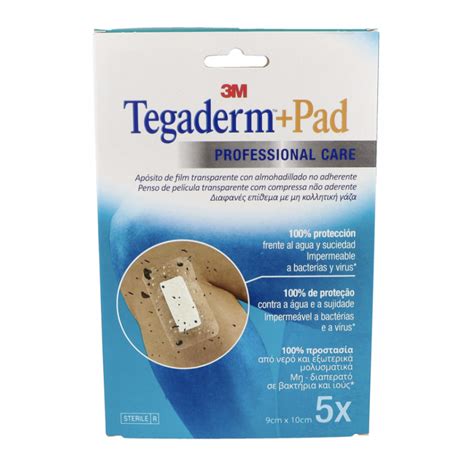 Tegaderm Pad Apósito Estéril 5 Uds 10 Cm X 9 Cm