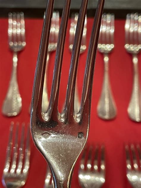 Proantic: Cutlery Set 48 Sterling Silver Cutlery