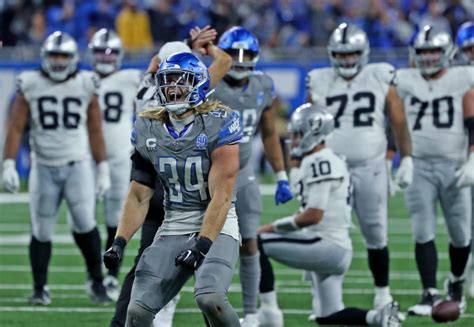 Detroit Lions Grades Excellent Night For RBs LBs Reflected In Win