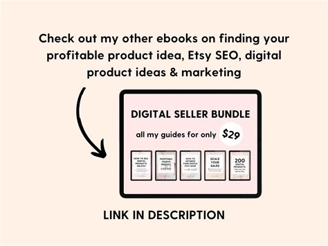 Etsy Seller Success Guide How To Sell Digital Products On Etsy