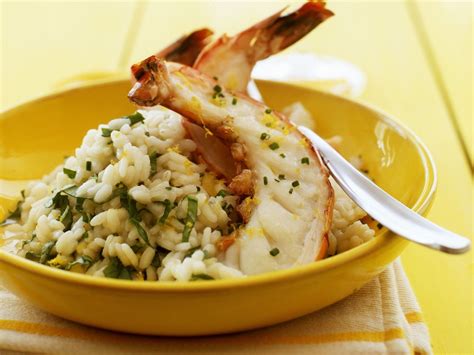 Lemony Risotto With Grilled King Prawns Recipe Eat Smarter Usa