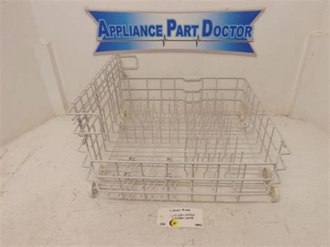 GE Dishwasher WD28X25960 WD28X10078 Lower Rack Used EBay