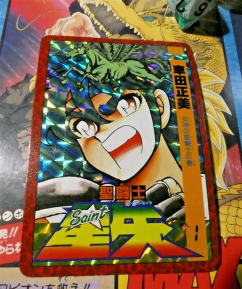 SAINT SEIYA ANIME Manga Fan Card Fancard Sft Carddass Prism Holo Carte