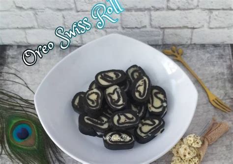 Resep Oreo Swiss Roll Oleh Laila Huang Cookpad