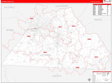 Nc County Map With Zip Codes