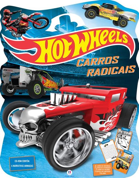 Livro Hot Wheels Carros Radicais Livros De Literatura Infantil Magazine Luiza