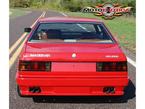 1985 Maserati Biturbo For Sale Cc 553887