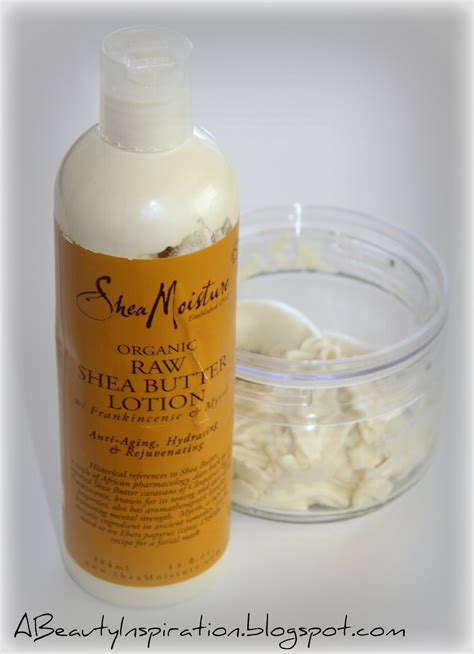 Shea Moisture Organic Raw Shea Butter Lotion