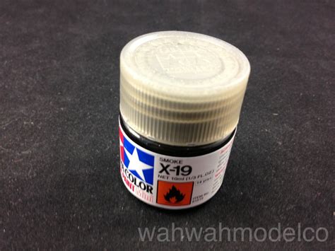 Tamiya Acrylic Mini X Smoke Ml Bottle