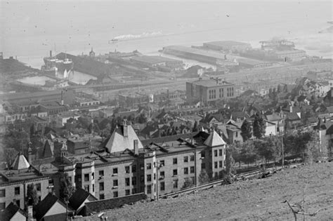 View From Skyline Parkway Of Downtown Duluth In 1899 Perfect Duluth Day