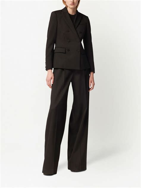 Altuzarra Indiana Double Breasted Blazer Black Farfetch