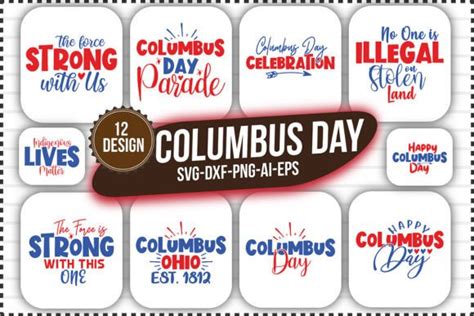 Columbus Day Bundle Graphic By Snrcrafts Creative Fabrica