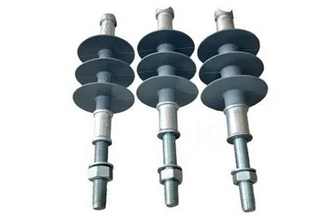 Kv Polymer Pin Insulator With Gi Pin End Material Silicone Rubber