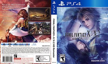 Final Fantasy X X 2 HD Remaster PS4 The Cover Project