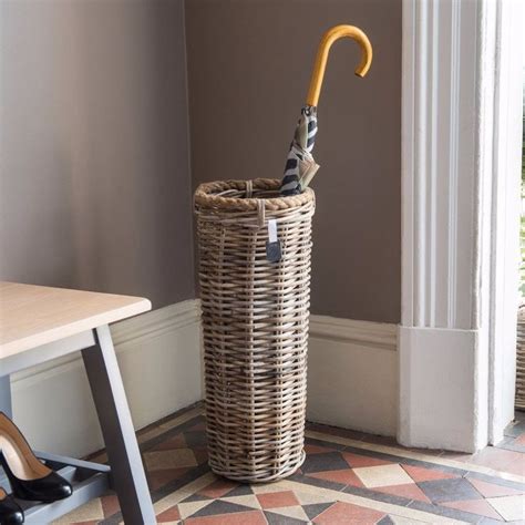 Kubu Rattan Umbrella Basket Maine Furniture Co Umbrella Stand