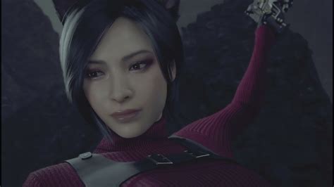 Resident Evil Remake Seperate Ways Ada Catwoman Tail Flick