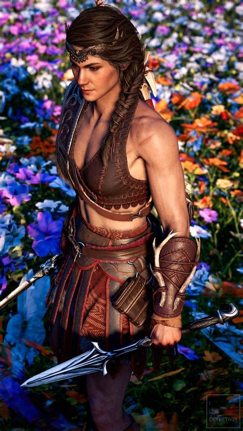 Ac Odyssey Kassandra Mujer Guerrera Mujer Caballero Guerrero Espartano