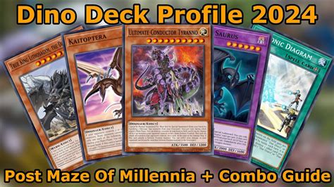 Yu Gi Oh Dino Deck Profile Combo Guide Post Maze Of Millennia