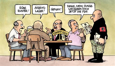 Stammtisch Von Harm Bengen Politik Cartoon Toonpool