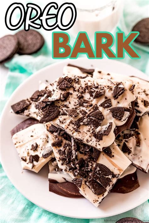 Easy Oreo Bark Recipe (Double Chocolate) - Kitchen Fun With My 3 Sons