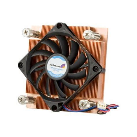 1u Low Profile 70mm Socket 775 Cpu Cooler Fan W Heatsink