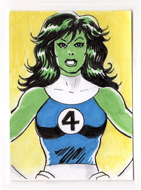 She Hulk Fantastic Four In Greg Moutafis S Greg Moutafis