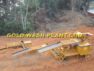 Portable Wash Plants For Gold 2 1000 TPH DOVE Equipment And Machinery