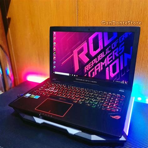 Jual Asus ROG GL553VD STRIX Gaming Desain Render I7 GTX 1050 12 GB