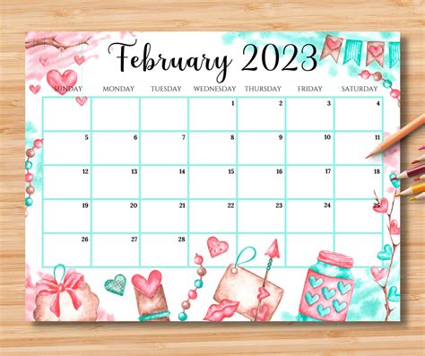 2024 calendar printable cute free 2024 yearly calendar templates - cute ...