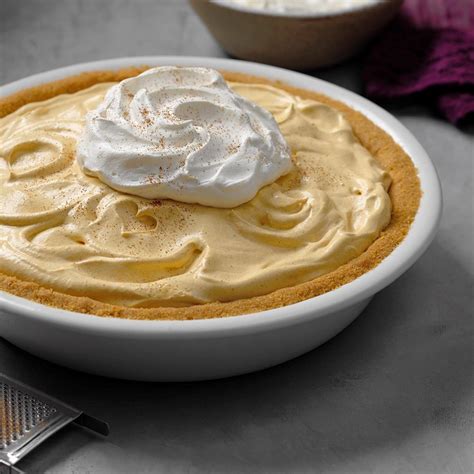 Frozen Pumpkin Mousse Pie Recipe Taste Of Home